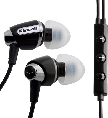 Genuine KLIPSCH Image S4i - In Ear Stereo Headphones w/ 3 Button Control
