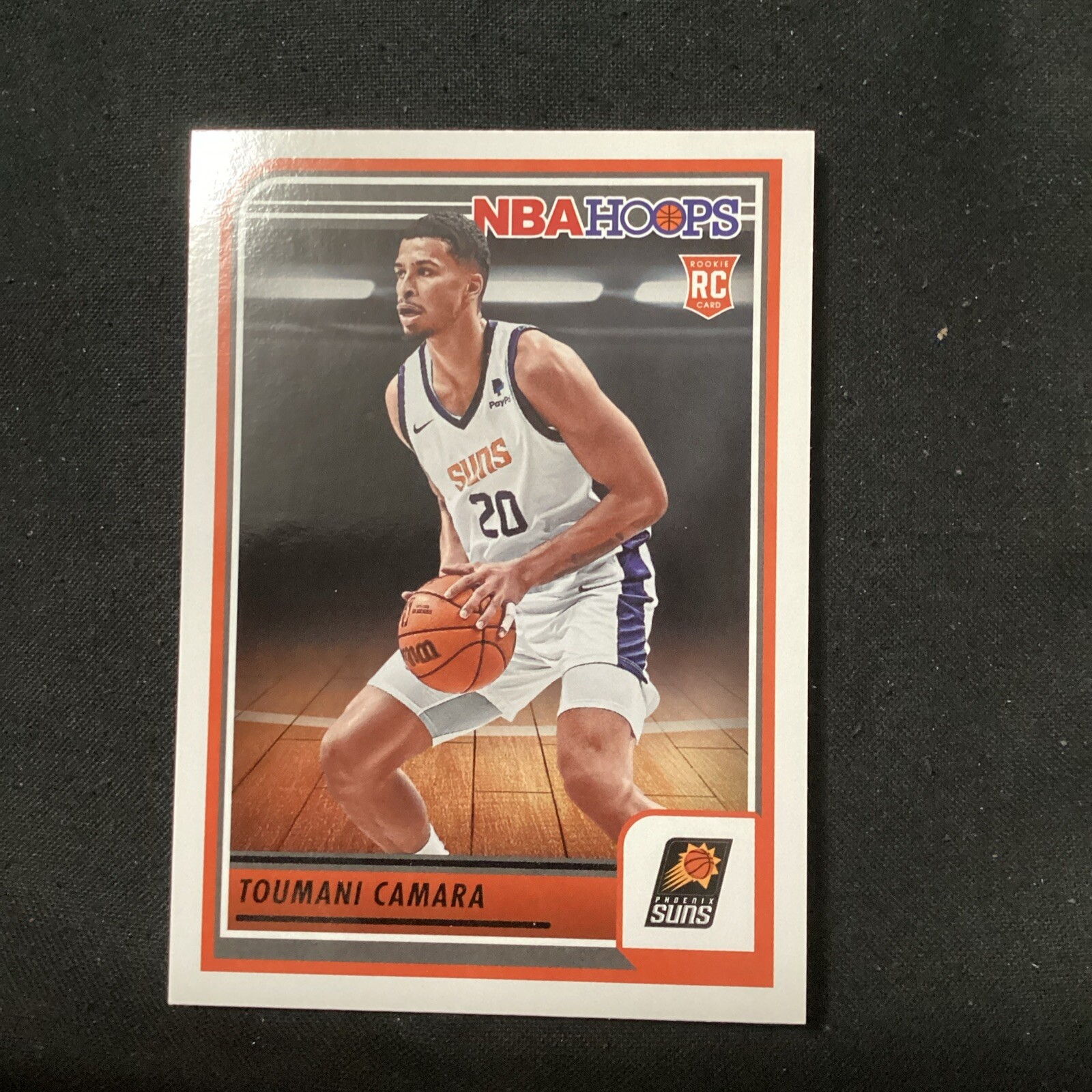 2023-24 Panini NBA Hoops Toumani Camara #231 Rookie                        67