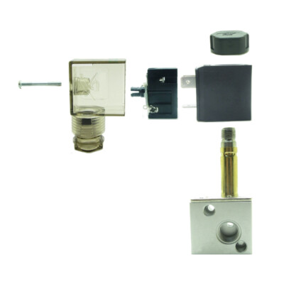 Heschen Elettrovalvola Pneumatica Elettrica, 2V025-08 24VDC, Porta PT1