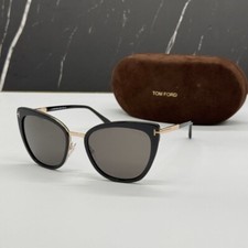 NEW TOM FORD TF717 01A WOMEN CAT EYE SUNGLASSES TOM FORD SIMONA FT0717/S 01A