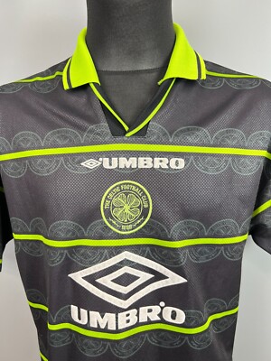 CELTIC 1998 1999 AWAY SHIRT FOOTBALL SOCCER UMBRO JERSEY