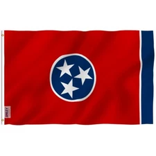 Anley Fly Breeze 3x5 Foot Tennessee State Flag - Tennessee Flags TN Flag