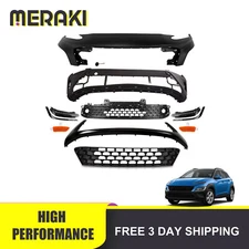 New Complete Front Bumper Cover Set W/ Running Light For 2022-2023 Hyundai Kona