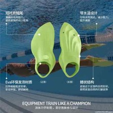 Training Swimming Fins Flexible Soft Adult Snorkeling Foot Flipper Diving Fins