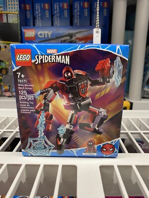 Lego Spider Man Mech Amazon LEGO Marvel Avengers Spiderman Miles - Main Image