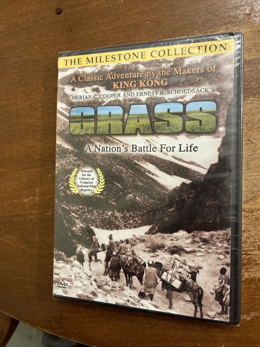 【中古DVD】Grass: Nation's Battle for Life (Silent) [DVD]／Merian C. Cooper/Ernest B. Schoedsack/Marguerite Harrison Grass - A Nations Battle for Life (DVD, 2000) for sale