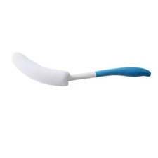 Long Anti-Slip Curved Handle Bath Body Brush Bath Brush for Middle Aged, Elderly