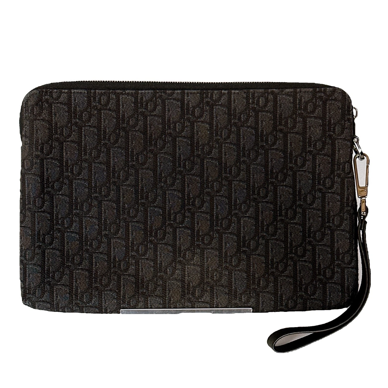Sac pochette Christian Dior Dior Homme oblique noir du Japon occasion