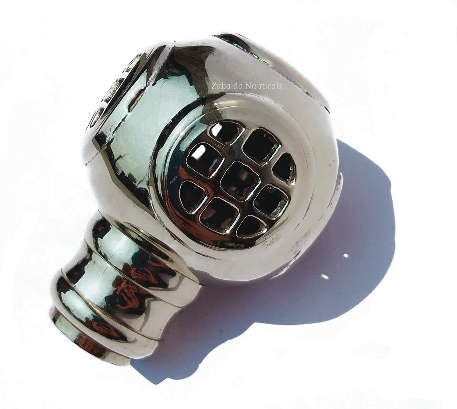 Antique Solid Brass Diving Helmet Designer Handle… - image 1