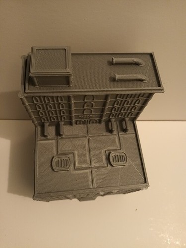 Wargames Scenery Terrain 6mm / Epic Battletech Building - Large HQ - Picture 5 of 5