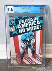 Captain America #332 CGC 9.6 MARVEL COMICS 1987 White Pages SUPER-PATRIOT Zeck