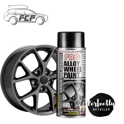 E-Tech Pro Alufelgen-Aufarbeitung Sprühlack Bavarian Dark Anthracite 400ml
