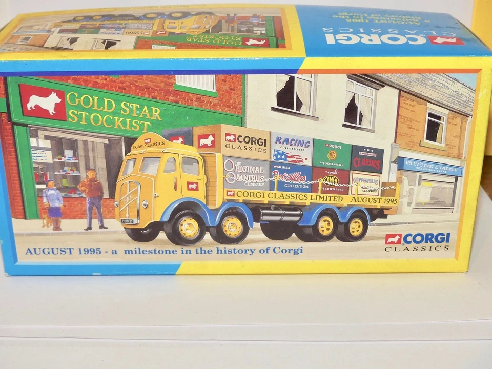 CAMION ERF AUGUST 1995 History of CORGI 09802 - Photo 2/2
