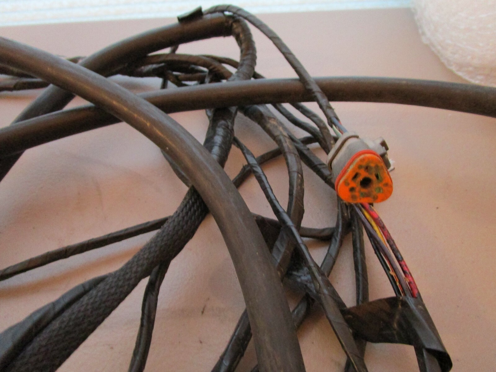 JOHNSON EVINRUDE EXTENSION WIRING HARNESS MOTOR CABLE HARNESS 12' X68