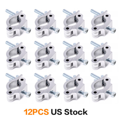 12PCS DJ Truss Clamp Lights for Moving Head Light Stage Par Light Hook Bracket