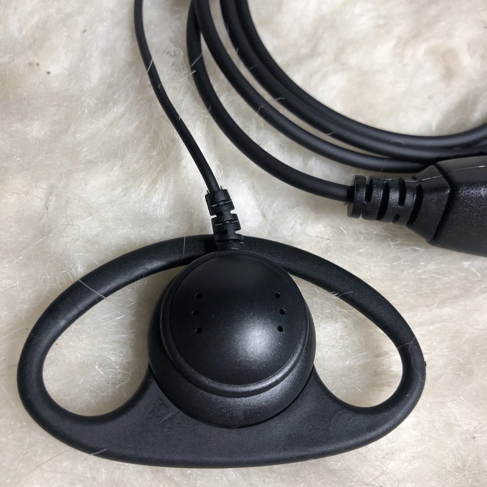 Retevis D Shape Soft Earhook 2Pin Earpiece - Image 4 of 4