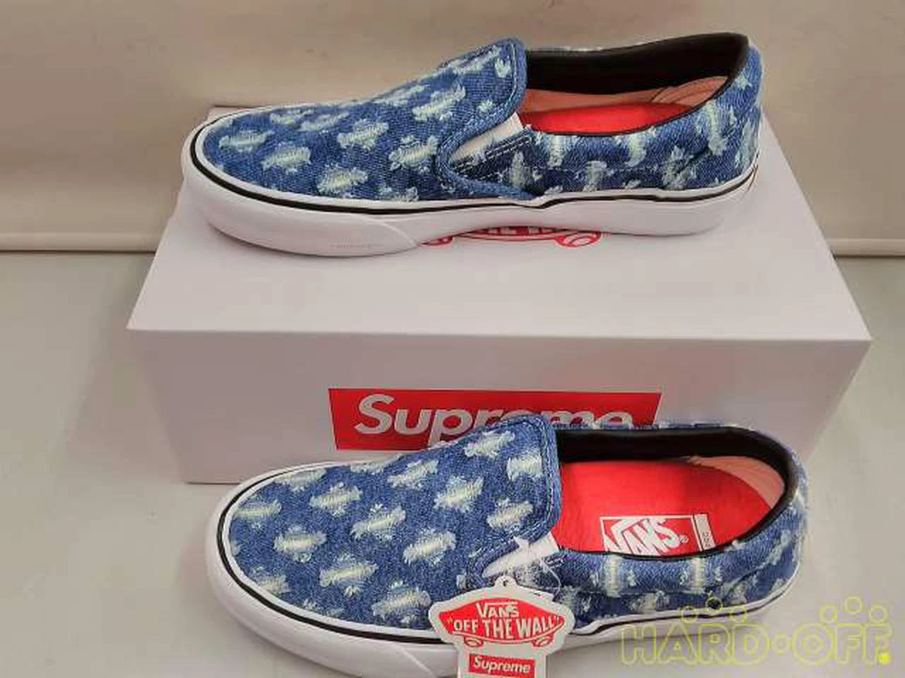 SUPREME Hole Punch Denime Slip On NA Size 27 Fashion sneakers 3150 From Japan