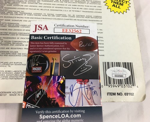 Rusty Wallace Signed NASCAR Die Cast JSA COA - Picture 2 of 2