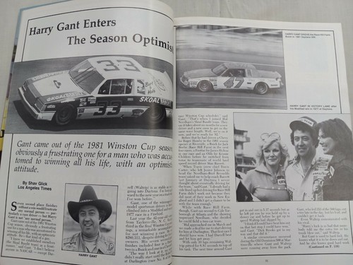 Vintage Collectible NASCAR 1982 24th DAYTONA 500 OFFICIAL PROGRAM with LINEUP - Picture 7 of 8