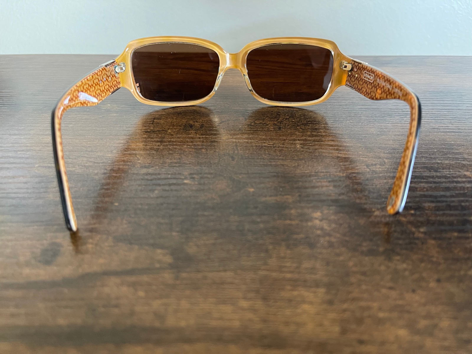 Coach Square Delphine Tortoise Shell Sunglasses F… - image 7