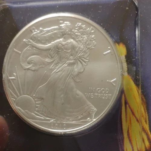 U.S. Mint American Silver Eagle 2010 1 oz .999 Silver Coin Uncertified Bullion