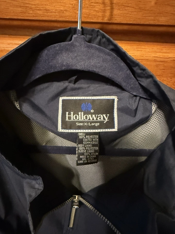 PIAA Oficial Holloway XL Forrado Dos Cremallera Pullover Cortavientos Nuevo Sin Etiquetas Foto 4 de 4