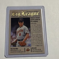 Upper Deck Big League Beat Ripken #BBB Baltimore Orioles Insert Baseball Card