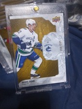 2019-20 UPPER DECK ENGRAINED HOCKEY DANIEL SEDIN #37 190/299 VANCOUVER CANUCKS