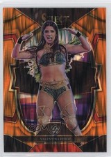 2023 Panini Select WWE Concourse Orange Flash Prizm Valentina Feroz #95 1dm4