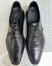 BOSS Herren Business Schuhe Derby Leder Schwa...