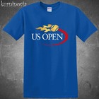 US Open Tennis Grand Slam Men's Blue Size S to 5XL