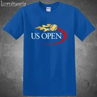 US Open Tennis Grand Slam Men's Blue Size S to 5XL