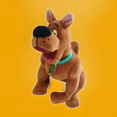 Scooby Doo sitzendes Plüschtier 11 Zoll Stofftier von Hanna-Barberas weicher Kuschelplüsch  
