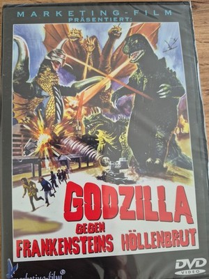 DVD Godzilla gegen Frankensteins Höllenbrut RAR aus Sammlung Neu!