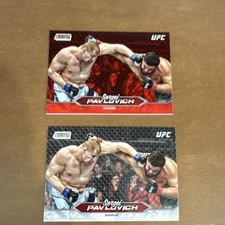 Topps 2025 Stadium Club Sergei Pavlovich UFC card #143 Heavyweight 2 Card Lot