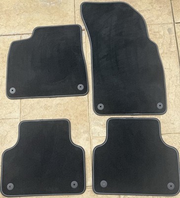 2019-2026 Audi Q8, SQ8 floor matsSet of 4 OEM mats, two front and two rear