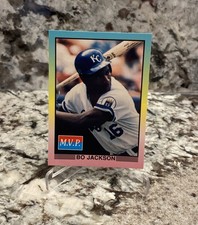 Bo Jackson #3 1990 Big League All Stars MVP Rainbow Border Kansas City Royals 💎
