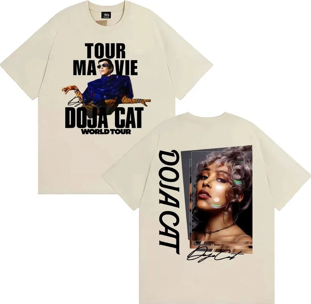 Doja Cat World Tour 2026 Double Sided T-shirt