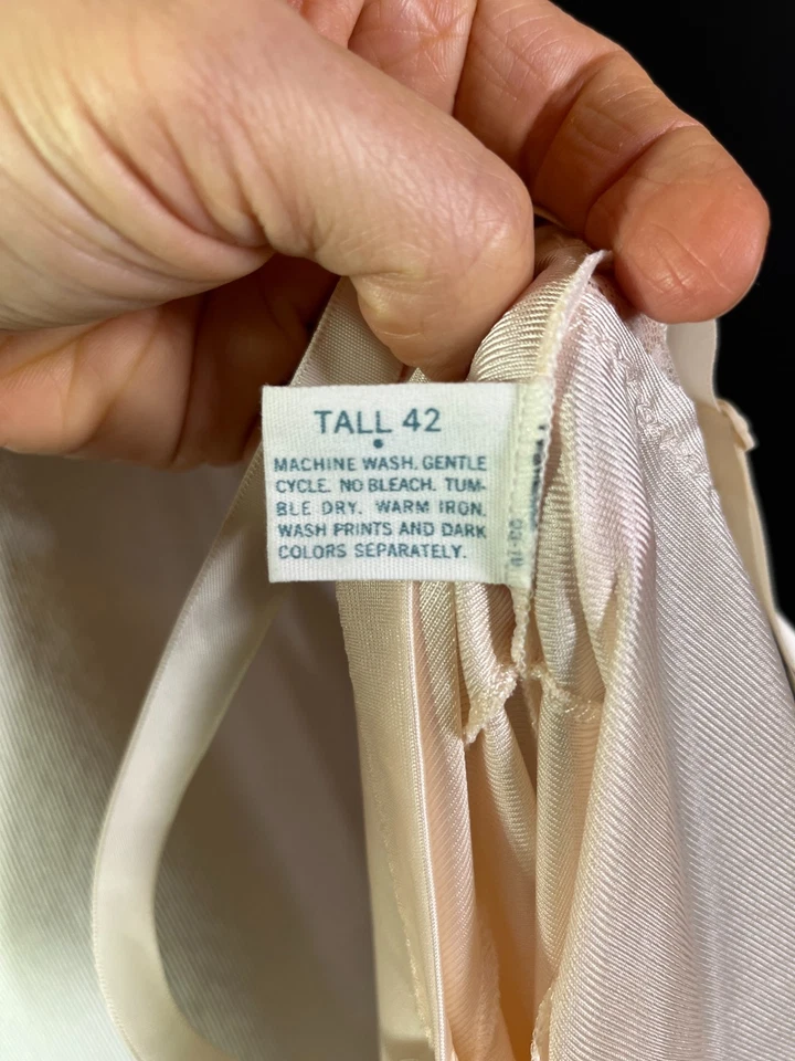 Correas ajustables de nailon vintage años 70 Lorena talla 42 alto crema sin cordones Foto 3 de 4