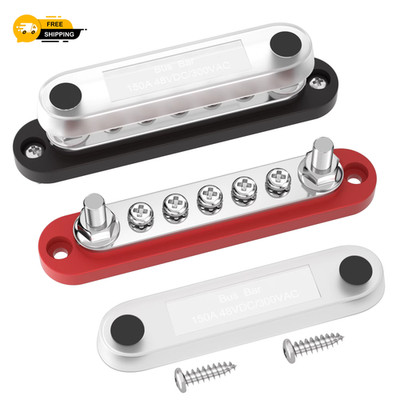 Sammelschiene kleiner Batterieverteilerblock 12V Plus Minusklemme Bu