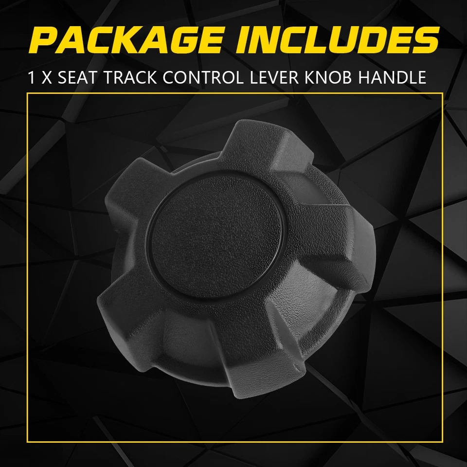 2PCS For 2008-2010 Ford F250 F350 F450 F550 Super Duty Track-Seat Adjust Knob EA - Image 2 of 4