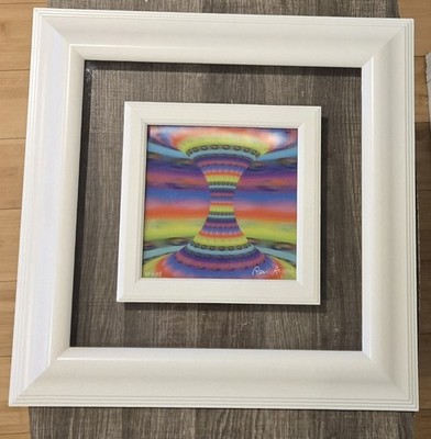 Ron Agam General Relativity Albert Einstein Ron Agam Hologram/Lenticular Art COA