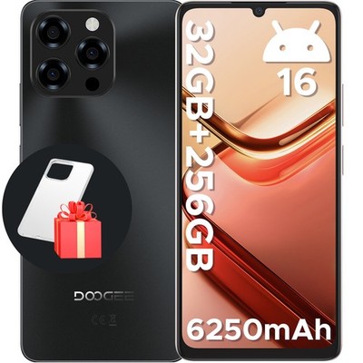 DOOGEE Note58 Pro 6,75 Zoll Android 16 Smartphone 32GB+256GB 6250mAh Handy NFC