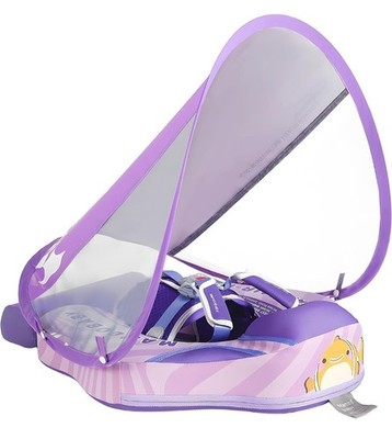 Mambobaby Baby Swim Float with Canopy And Tail 3-24 Months Non-Inflatable
