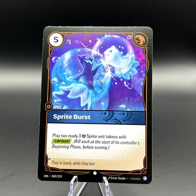 Sprite Burst 069/219 Common Unleashed Riftbound Near Mint