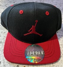 New Air Jordan Youth Infant Adjustable Snapback Classic Jumpman Black Red Hat