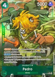 Pedro OP08-030 Alt Art Parallel Two Legends One Piece TCG