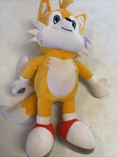 Build-A-Bear Sonic the Hedgehog 2 Tails Plush Yellow Excellent
