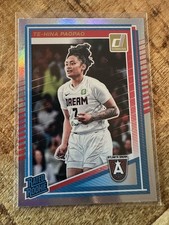 2025 Donruss WNBA Basketball #91 Te-Hina Paopao Rated Rookie RC Silver Holo Foil