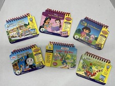 Lot Of 6 Leap Frog My First Leap Pad Princess Dora Thomas Train No Cartridges